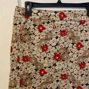 Floral loft skirt Ann Taylor loft